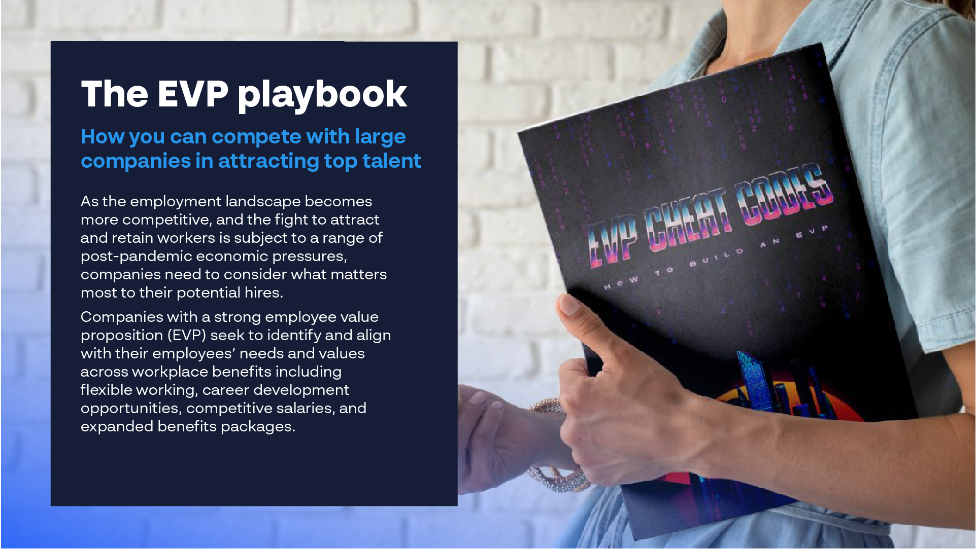 Boost your employer brand and attract top talent with our EVP Cheat Codes